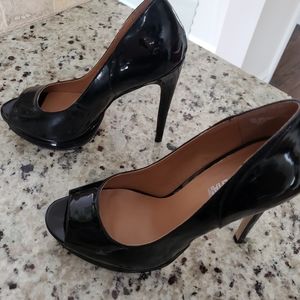 Patent Leather High Heel Shoes